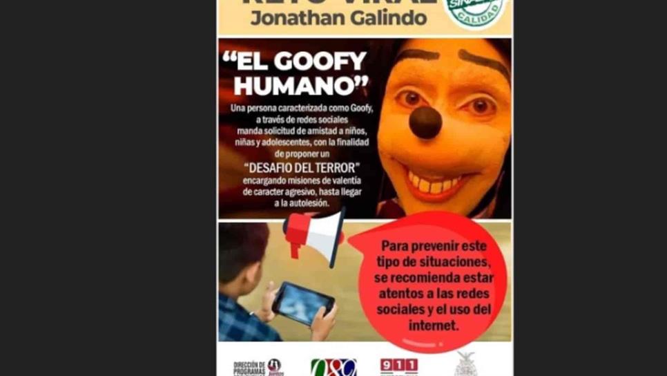 Llaman a cuidar a sus hijos del reto El Goofy Humano