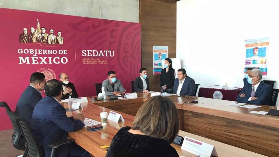 Mario Zamora se reúne con titular de Sedatu para analizar situación de sector agrario