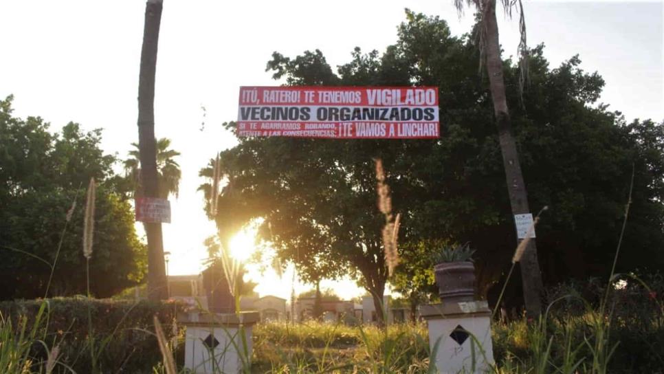 Vecinos de Urbi Villa del Rey en Los Mochis amenazan con linchar a rateros