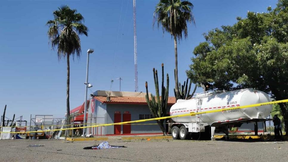 Sujeto pierde la vida en Navolato tras explosión en pipa de gas