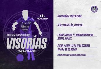 Mazatlán FC hará visorías en el puerto
