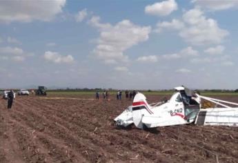 Muere piloto tras avionetazo cerca de Juan José Ríos, Guasave