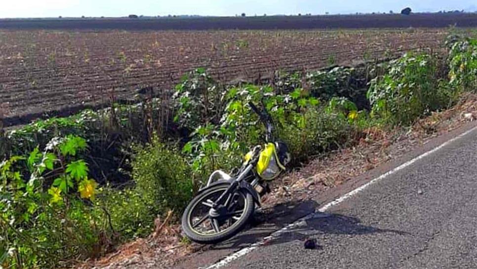 Muere joven sinaloíta embestido en su motocicleta en JJR, Guasave