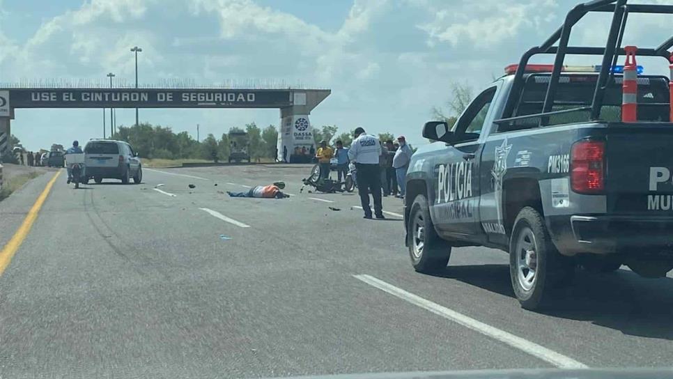 Embisten y matan a motociclista en el puente de el Nuevo San Miguel