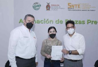 Asignan 73 plazas prejubilatorias en Sinaloa