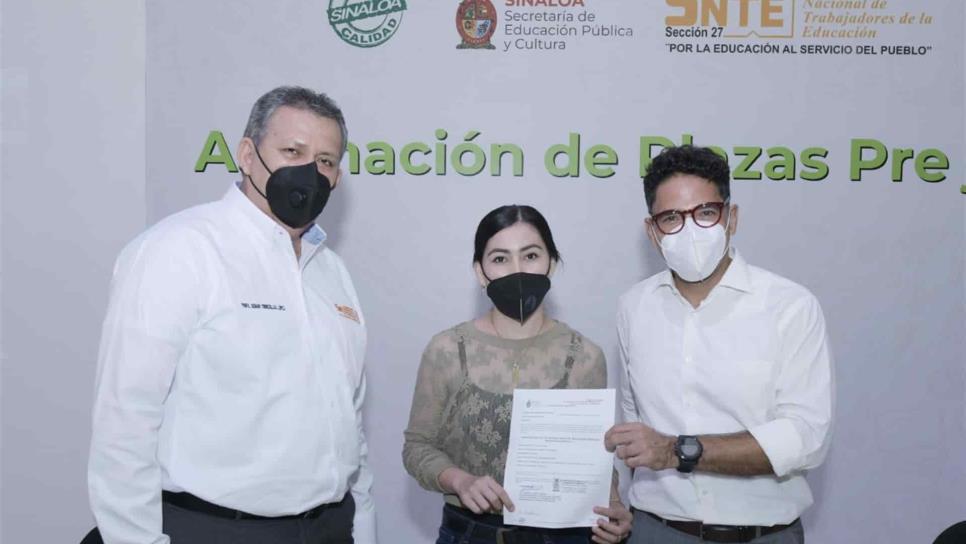 Asignan 73 plazas prejubilatorias en Sinaloa