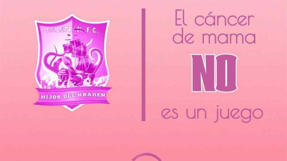Porra del Mazatlán FC se suma a la lucha contra el cáncer