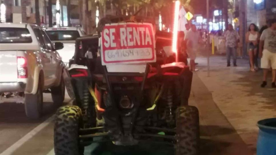 Supervisarán negocios que renten razers y cuatrimotos en Mazatlán