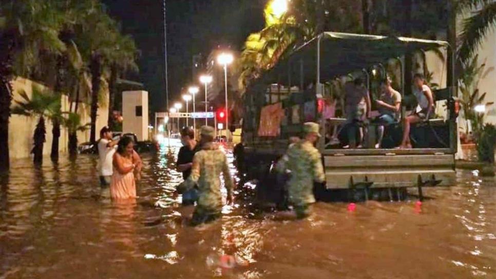 ¡Ahora sí! En dos semanas, Zona Dorada de Mazatlán podría dejar de inundarse