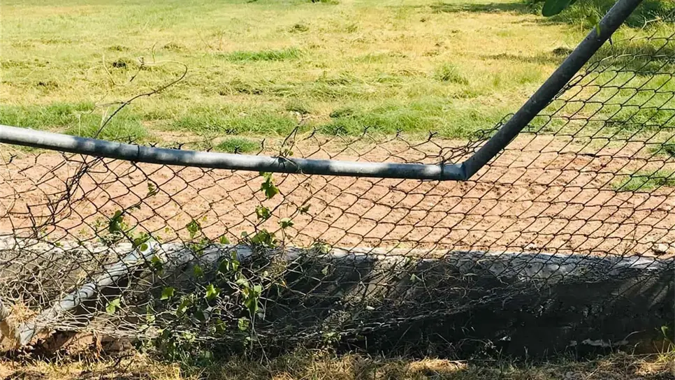 Piden a Servicios Públicos que repare la cerca que derribó del kínder de Viñedos