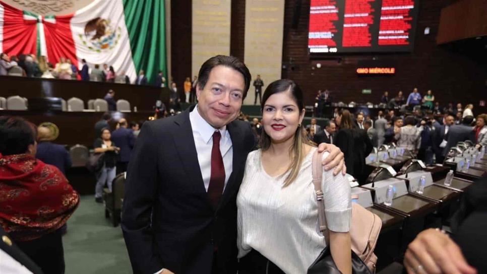 Merary Villegas felicita a Mario Delgado por ganar dirigencia nacional de Morena