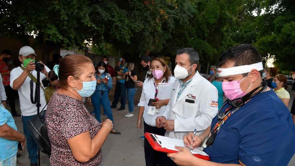 Llevan brigada médica y de servicios del gobierno de Ahome a la Toledo Corro