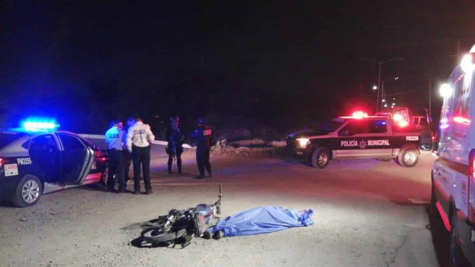 Muere motociclista de JJR en desigual choque en Los Mochis