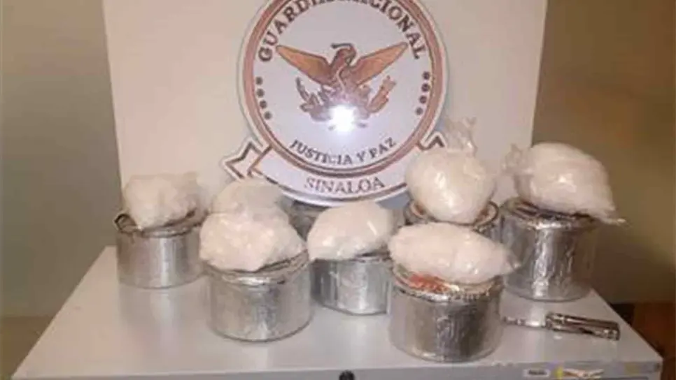 Guardia Nacional intercepta “cristal” en rollos de cinta impermeabilizante