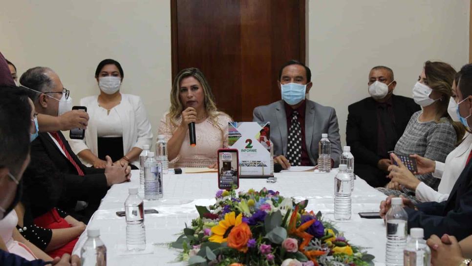 Rinde alcaldesa del Municipio de Sinaloa su Segundo Informe de Gobierno Rinde alcaldesa del Municipio de Sinaloa su Segundo Informe de Gobierno