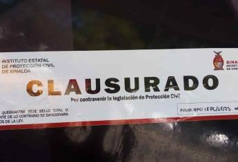 Suspenden tres antros de Mazatlán por sobrepasar flujo de asistentes