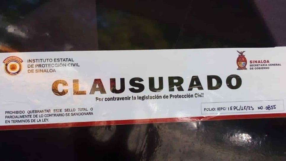 Suspenden un restaurante y dos antros por no cumplir protocolos sanitarios en Mazatlán
