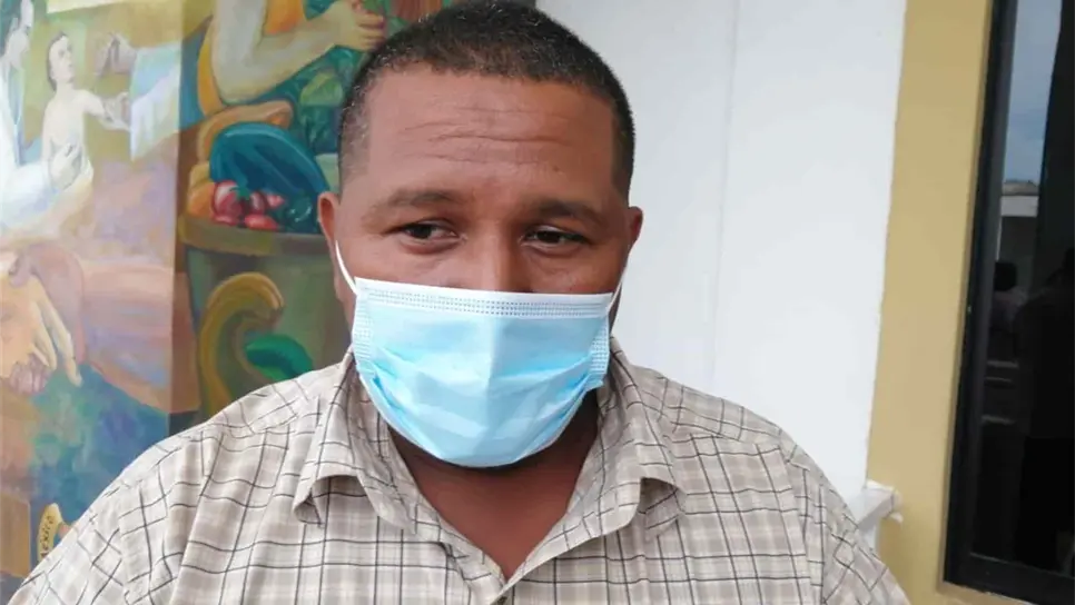 Édgar Moya Acosta, Presiente de Pescadores Artesanales y también de la Unión de Pescadores Amigos Playa Norte. FOTO: Ana Lidia Avilés.