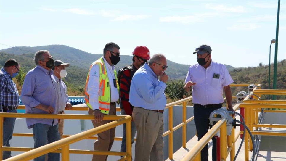 Inspeccionan avances de obra en Potabilizadora Miravalles en Mazatlán