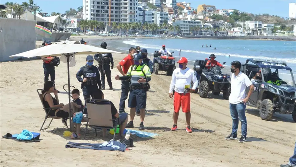 Implementarán plan de acción en Mazatlán por arribo masivo de turistas