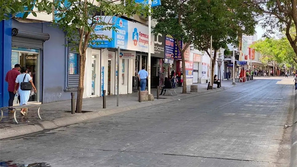 Reportan hasta 80 robos en comercios del centro de Culiacán