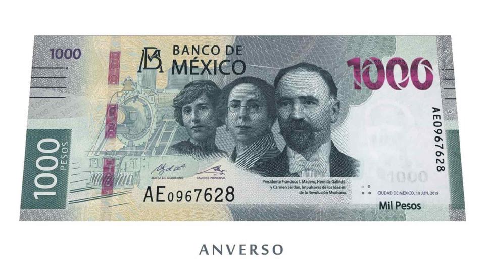 Banco de México presenta nuevo billete con motivos de la Revolución Mexicana