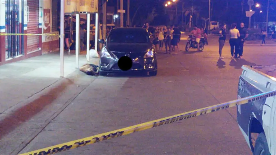 Riña termina en homicidio a balazos al sur de Mazatlán