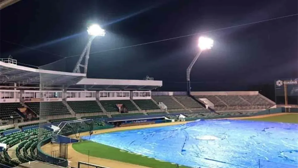Lluvia cancela juego en Guasave; Cañeros corta mala racha