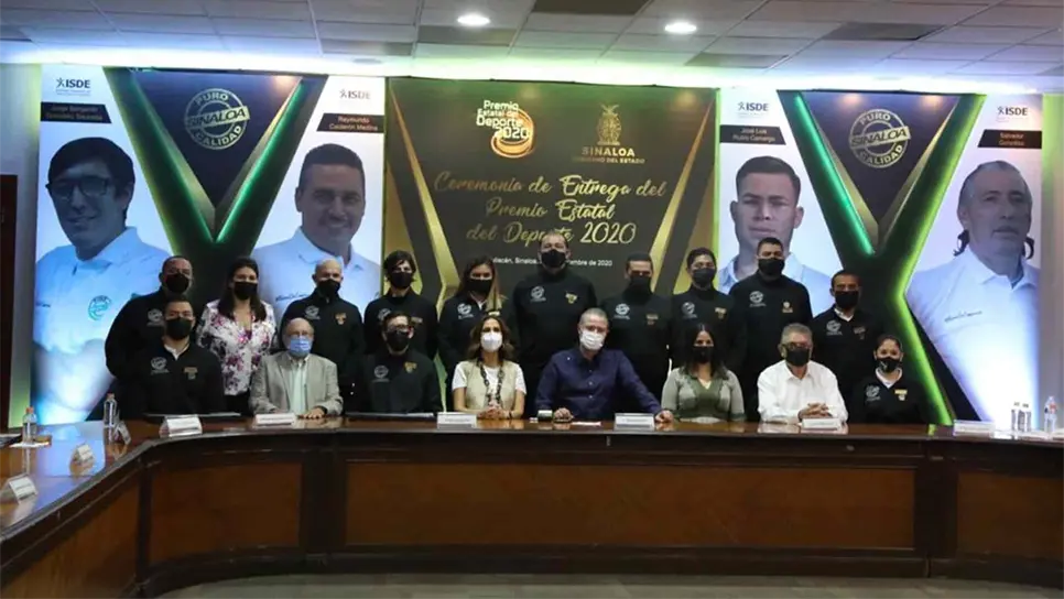 Quirino entrega el Premio Estatal del Deporte 2020