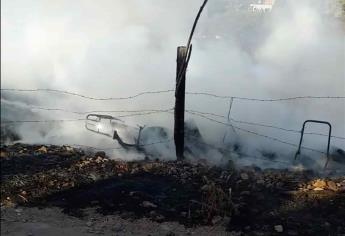 Reportan incendios misteriosos en la Ampliación Bicentenario en Culiacán