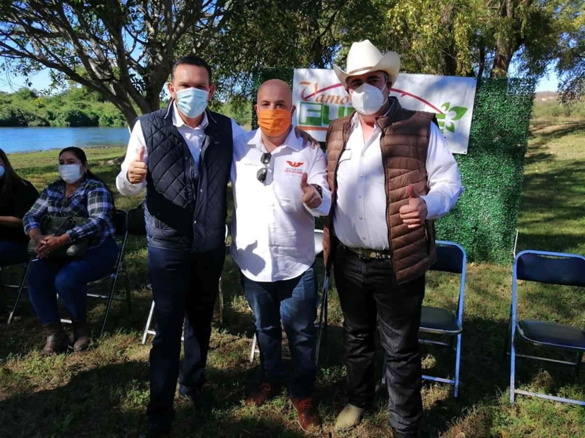 Exalcalde Antonio Cota se suma a Movimiento Ciudadano en El Fuerte