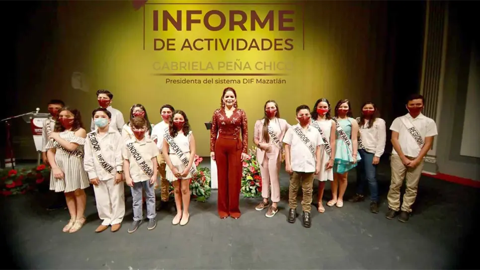 Rinde informe de actividades la Presidenta del DIF Mazatlán