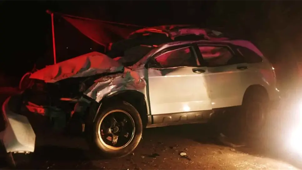 Volcadura en Guasave deja a dos jóvenes lesionados