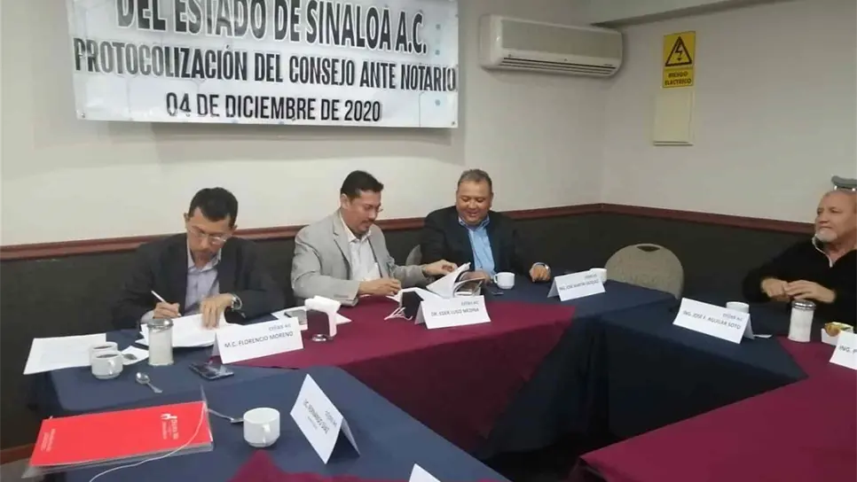 Se protocoliza el Colegio de Ingenieros Químicos del Estado de Sinaloa