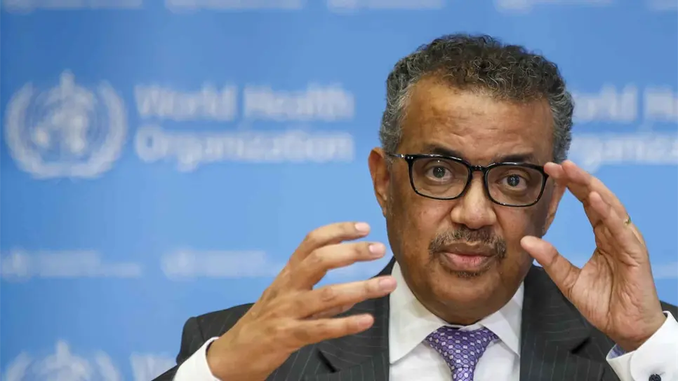 En la imagen, el director general de la Organización Mundial de la Salud (OMS), Tedros Adhanom Ghebreyesus. EFE/Salvatore Di Nolfi/Archivo