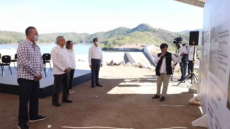 Se compromete AMLO a construir un acueducto para Concordia