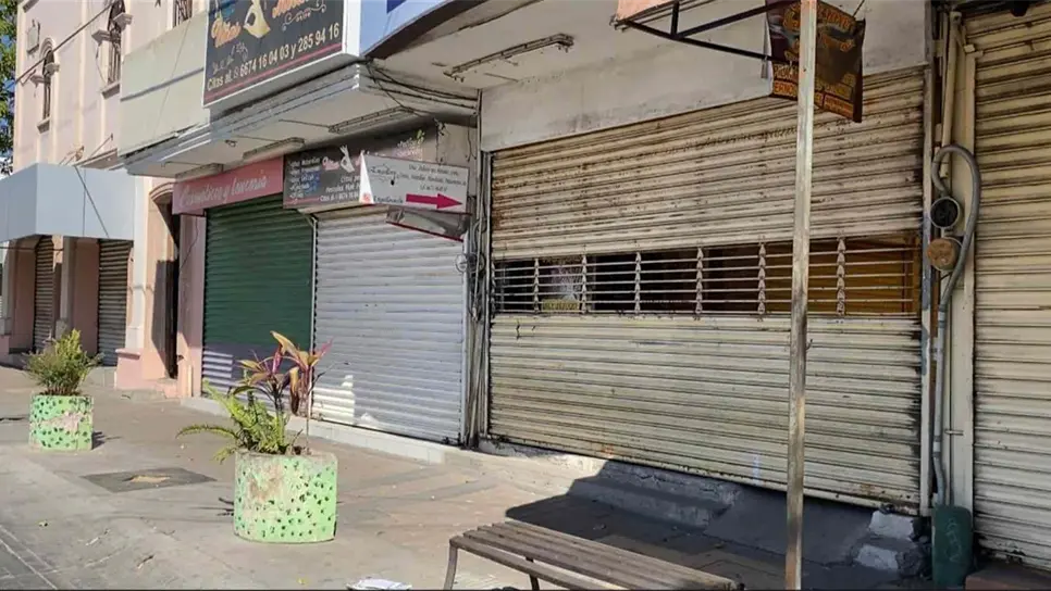 Han quebrado 400 negocios del Centro de Culiacán: comerciantes