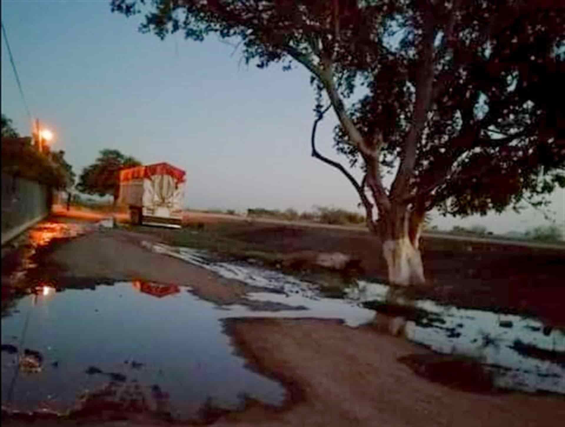 Denuncian fuga de grandes volúmenes de agua en planta de La Arrocera