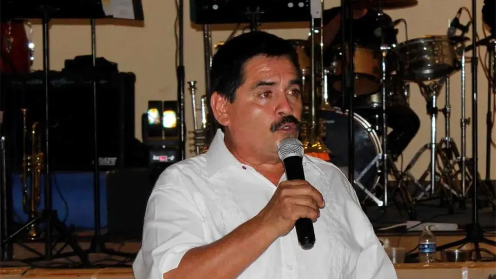 Héctor Joel Verdugo Pérez, Secretario General del Sindicato de Trabajadores de la JAPAC. FOTO: Manuel Aceves.