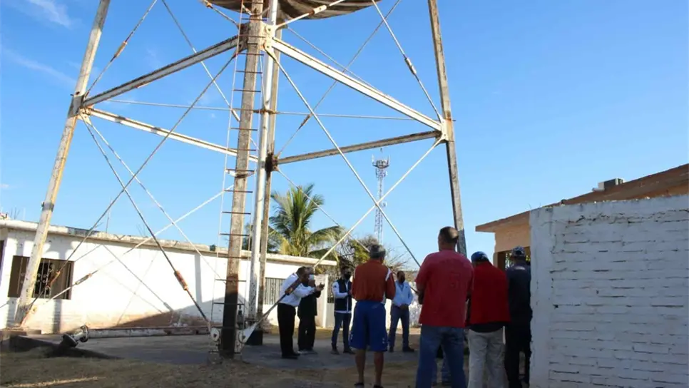 Realizará Jumapam mantenimiento a tanque elevado de El Roble