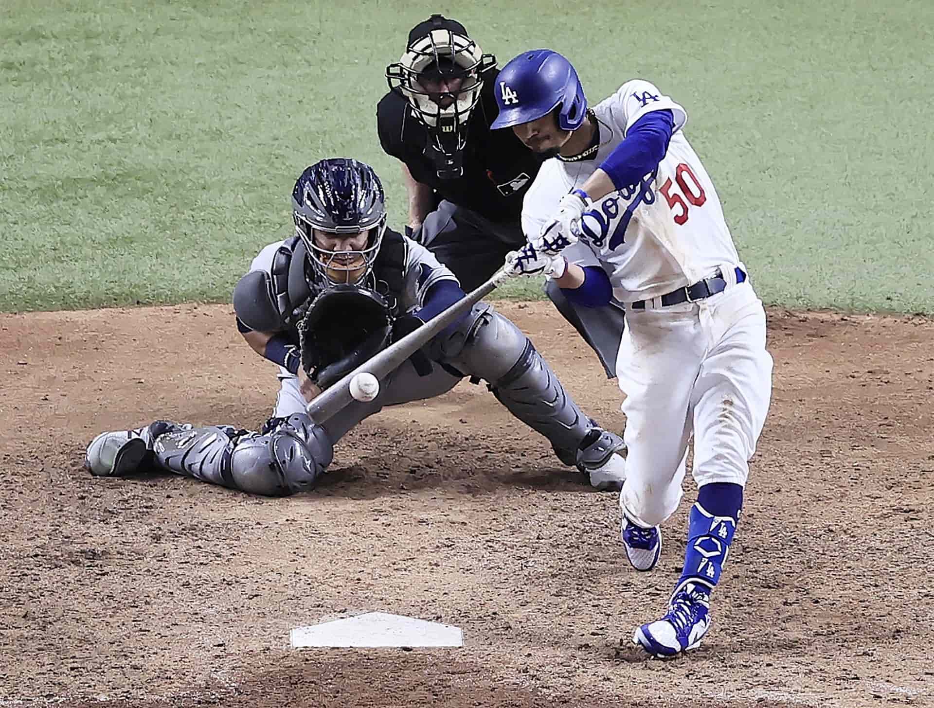 Betts también terminó segundo en la votación de Jugador Más Valioso (MVP) de la Liga Nacional en noviembre. EFE/EPA/TANNEN MAURY/Archivo