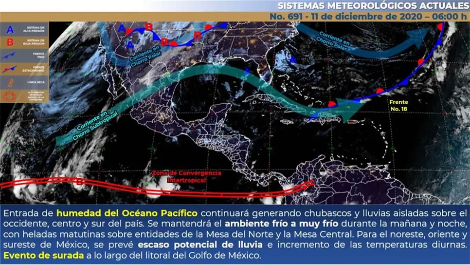 FOTO: Twitter @conagua_clima.
