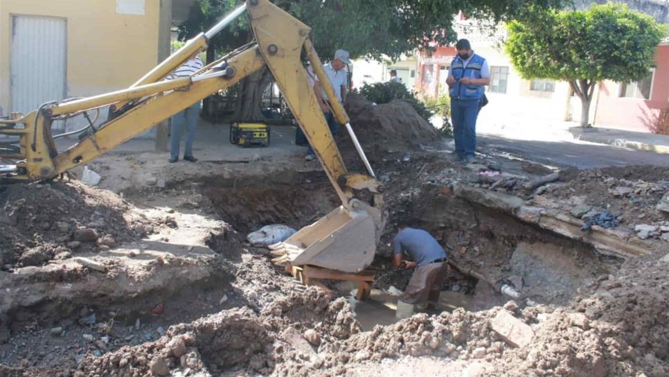 Más de 25 colonias de Mazatlán se quedan sin agua por ruptura de una tubería