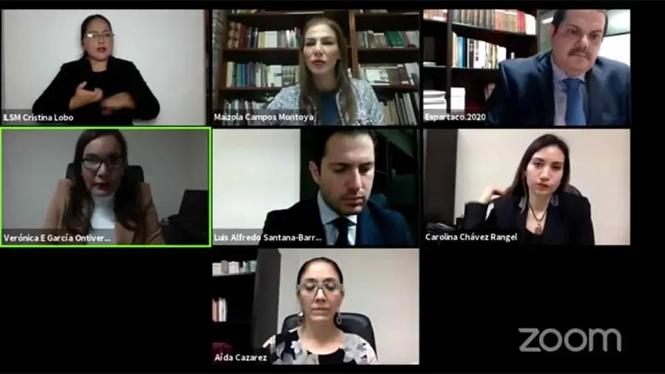 FOTO: Captura de videoconferencia.