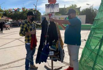 Colocan pinos percheros en El Fuerte, JJR y Guasave; buscan mitigar el frío