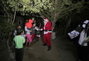 La Navidad está presente en la caravana Guasavetón