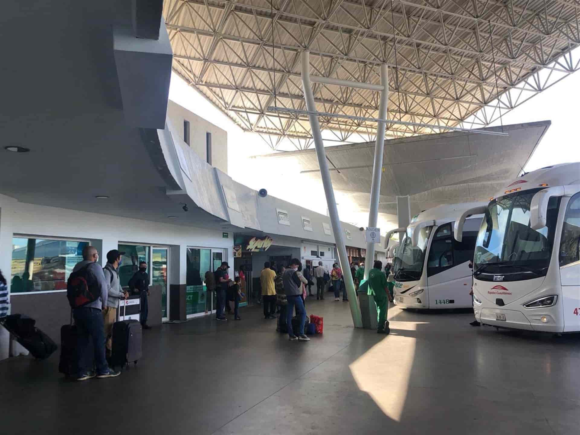 Central de autobuses de Mazatlán aún no logra recuperar todas sus rutas | Luz Noticias