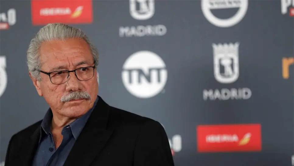 En la imagen, el conocido actor latino Edward James Olmos. EFE/Chema Moya/Archivo