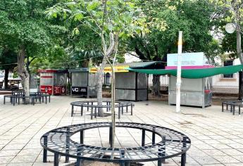 Ya no hallan la puerta vendedores de la plazuela Obregón, no sacan ni para el día