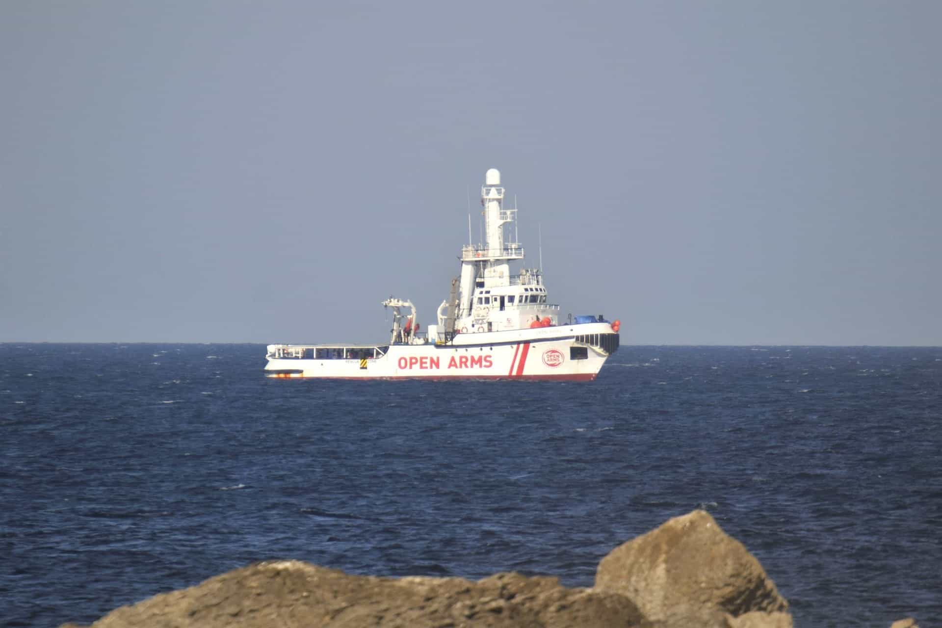 El barco Open Arms. EFE/EPA/CARMELO IMBESI/Archivo